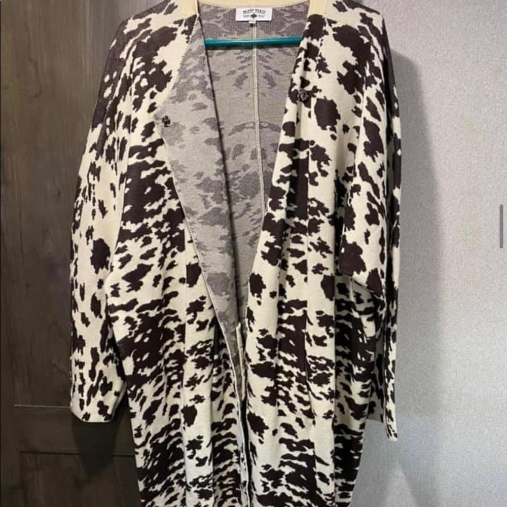 Crazy Train Cardigan NWOT